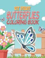 My First Butterflies Coloring Book