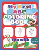 My Best ABC Coloring Book