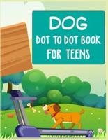 Dog Dot to Dot Book For Teens