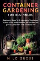 Container Gardening for Beginner