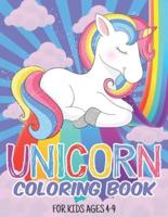 Unicorn Coloring Book For Kids Ages 4-9