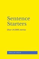 Sentence Starters