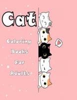 Cat Coloring Books For Adults