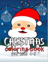 Christmas Coloring Book for Kids 4-8