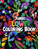 Jumbo Flower Coloring Book