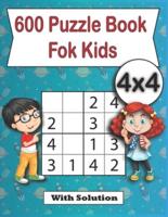 600 Puzzle Book For Kids