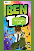 Ben 10 coloring book for kids