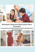 Montessori Classroom Daily Lesson Plans