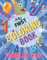 My First Coloring Book Toddler Fun