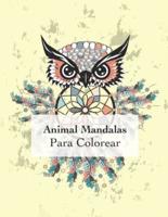 Animal Mandalas Para Colorear