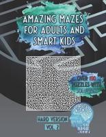 Amazing Mazes For Adults And Smart Kids
