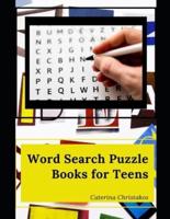 Word Search Puzzle Book for Teens