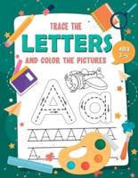 Trace The Letters and Color The Pictures