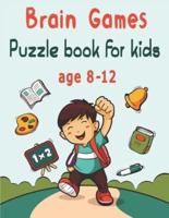Puzzle Book for Kids Age 8-12