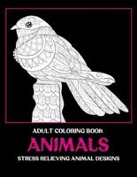 Adult Coloring Book Animals - Stress Relieving Animal Designs