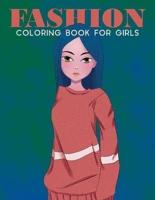 Fashion Coloring Book For Girls