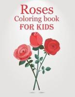 Roses Coloring Book For Kids