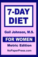 7-Day Diet for Women - Metric Edition