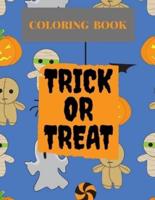 Coloring Book Trick or Treat