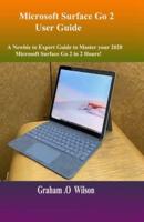 Microsoft Surface Go 2 User Guide
