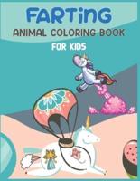 Farting Animal Coloring Book For Kids