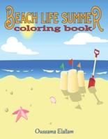 Beach Life Summer Coloring Book