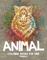 Mandala Coloring Books for Kids - Animal