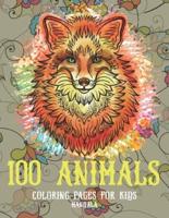 Mandala Coloring Pages for Kids - 100 Animals