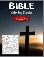 Bible Color By Number For Kids 6-9