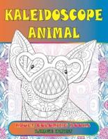 Adult Coloring Books Kaleidoscope Animal - Large Print