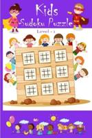 kids Sudoku Puzzle Level - 1 : Especially for kids to grow their brainpower at the age of 8 - Sudoku puzzle books with variations