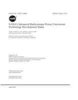 NASA's Advanced Radioisotope Power Conversion Technology Development Status