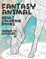 Adult Coloring Books Fantasy Animal - Under 10 Dollars