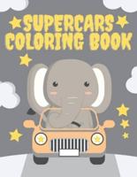 Supercars Coloring Book