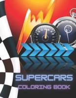 Supercars Coloring Book