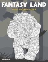 Adult Coloring Books Fantasy Land - Animals