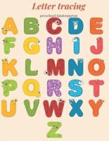 Letter Tracing Preschool Kindergarten