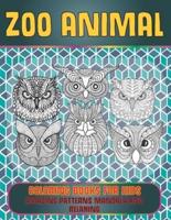 Zoo Animal Coloring Books for Kids - Amazing Patterns Mandala and Relaxing