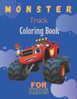 Monster Truck Coloring Book