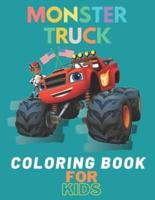 Monster Truck Coloring Book