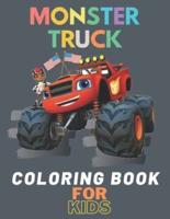 Monster Truck Coloring Book