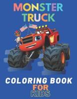 Monster Truck Coloring Book