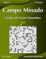 Campo Minado Grades de Vários Tamanhos - Fácil - Volume 7 - 159 Jogos