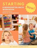 Starting Kindergarten Math Workbook Books for Kindergarteners