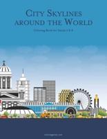 City Skylines around the World Coloring Book for Adults 7 & 8