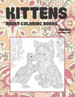 Adult Coloring Books Abstract Art - Animals - Kittens