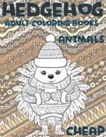 Adult Coloring Books Cheap - Animals - Hedgehog