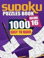 1000 Sudoku Puzzles Easy To Hard Volume 16