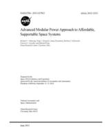 Advanced Modular Power Approach to Affordable, Supportable Space Systems