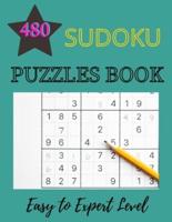 480 Sudoku Puzzles Book - Easy To Expert Level